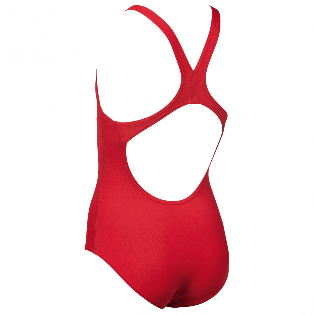 Girls Solid Swim Pro One Piece Swimsuit - Image 3