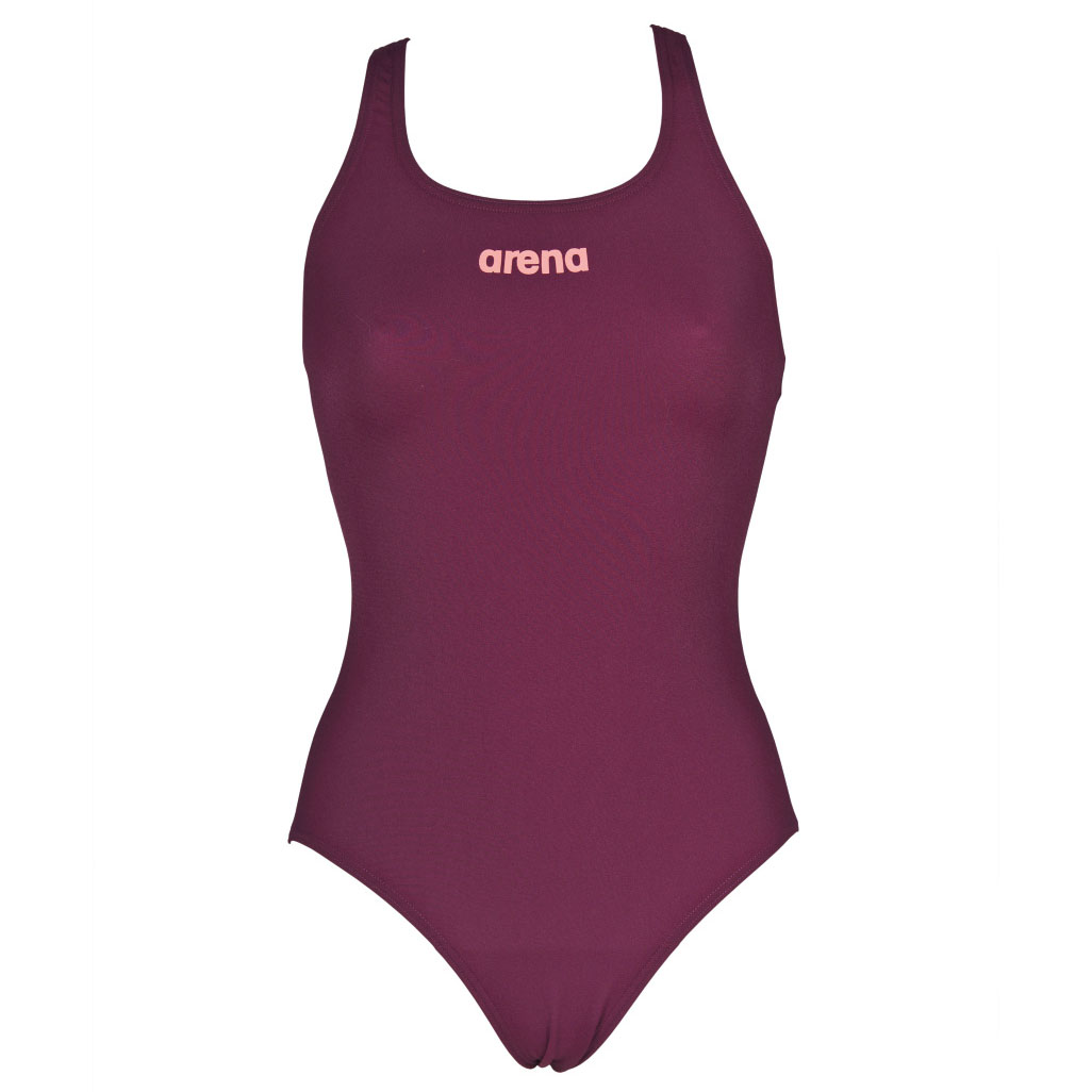Womens Solid Swim Pro One Piece - Image 3