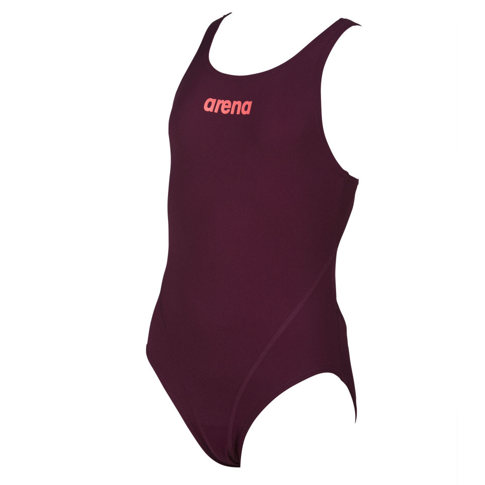Girls Solid Swim Tech One Piece Swimsuit - Image 6