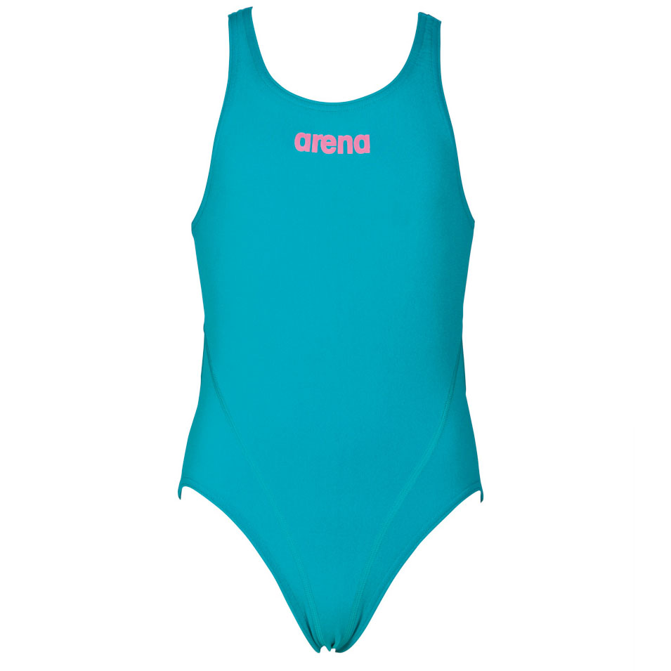 Girls Solid Swim Tech One Piece Swimsuit - Image 17