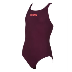 Girls Solid Swim Pro One Piece Swimsuit