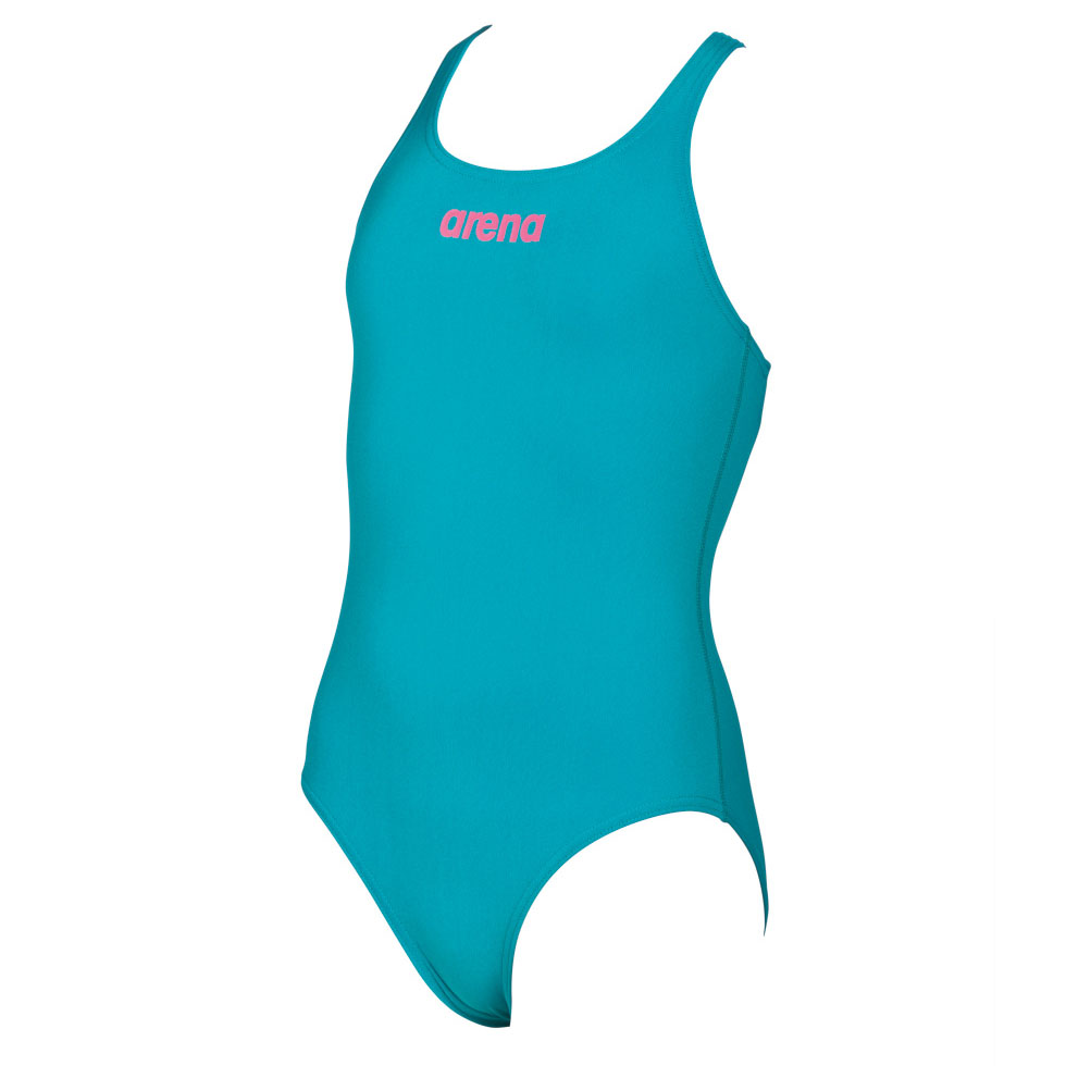 Girls Solid Swim Pro One Piece Swimsuit - Image 12