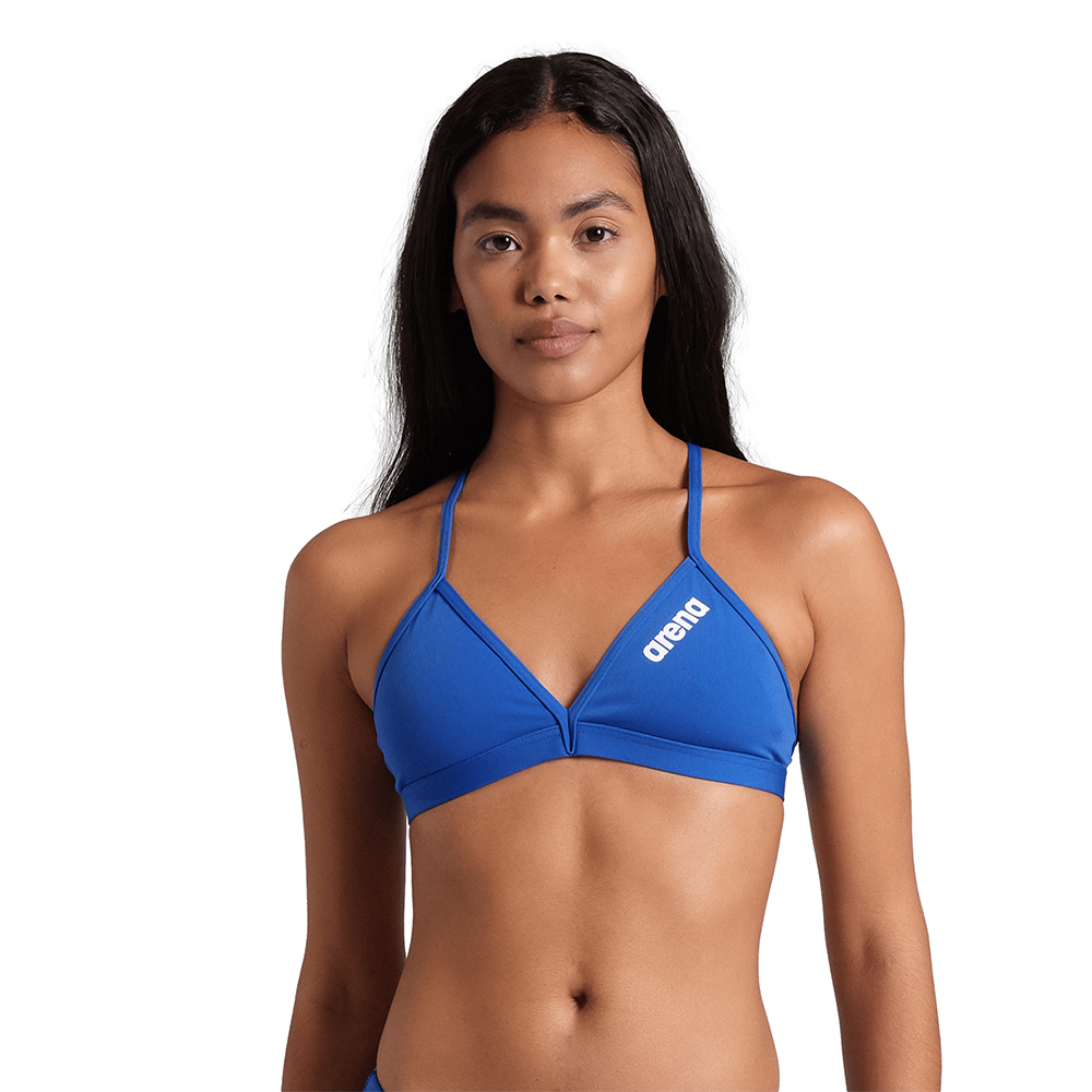 Women’s Solid Team Tie Back Bikini Top - Image 6