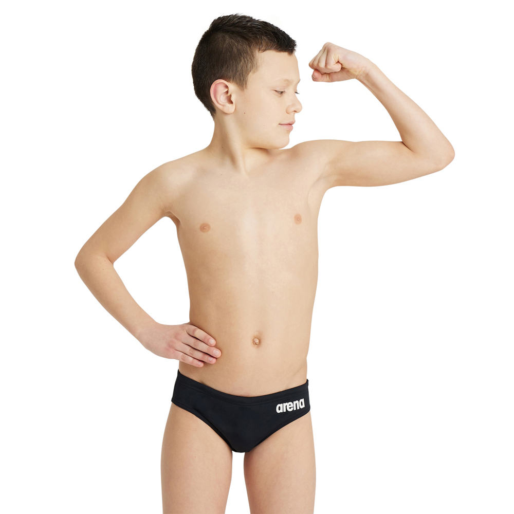 Boy's Solid Team Swim Briefs - Image 4