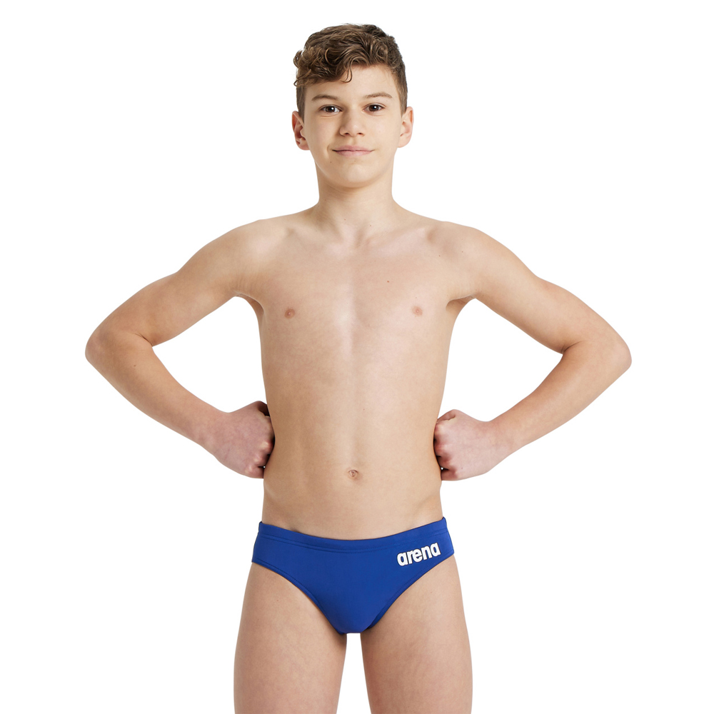 Boy's Solid Team Swim Briefs - Image 6
