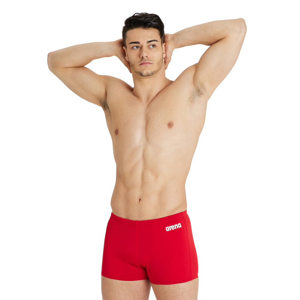 Mens Solid Team Swim Shorts - Image 2
