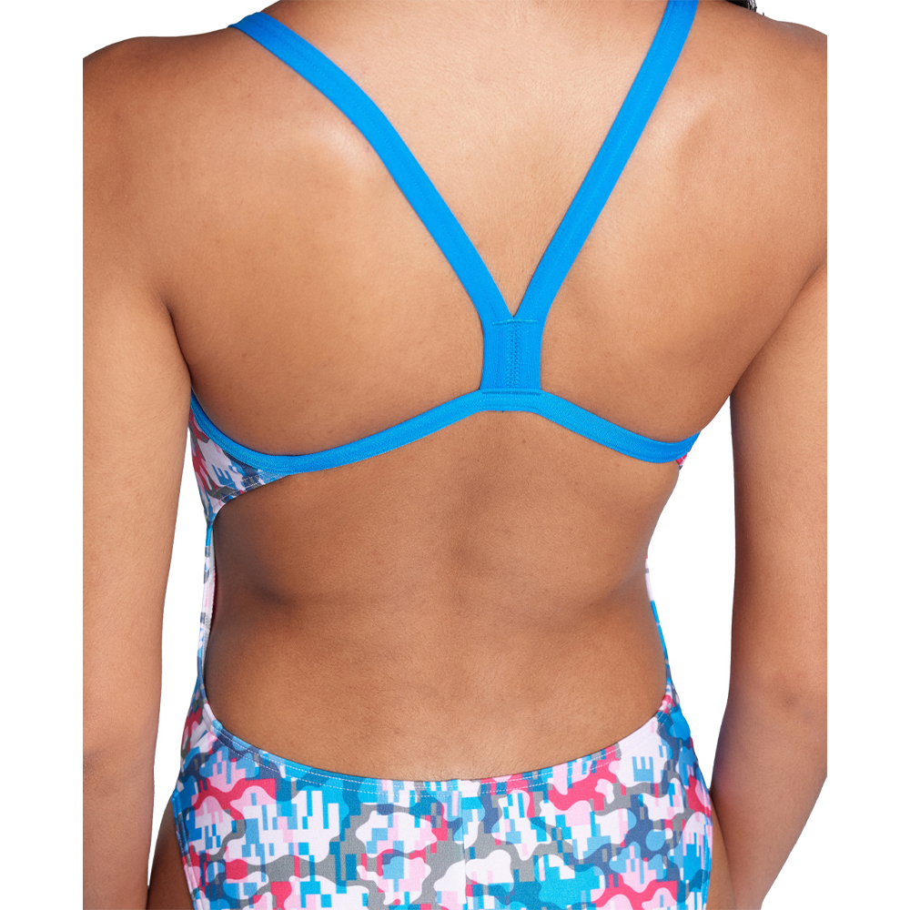 Women's Multi Camo Challenge Back Swimsuit