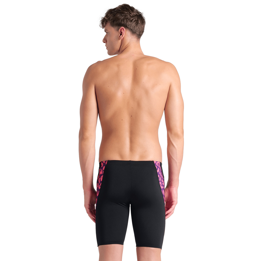 Mens Leopard Skin Printed Jammers - Image 3