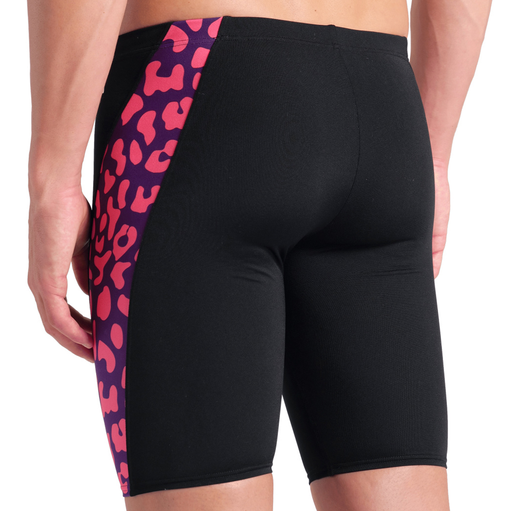 Mens Leopard Skin Printed Jammers - Image 4