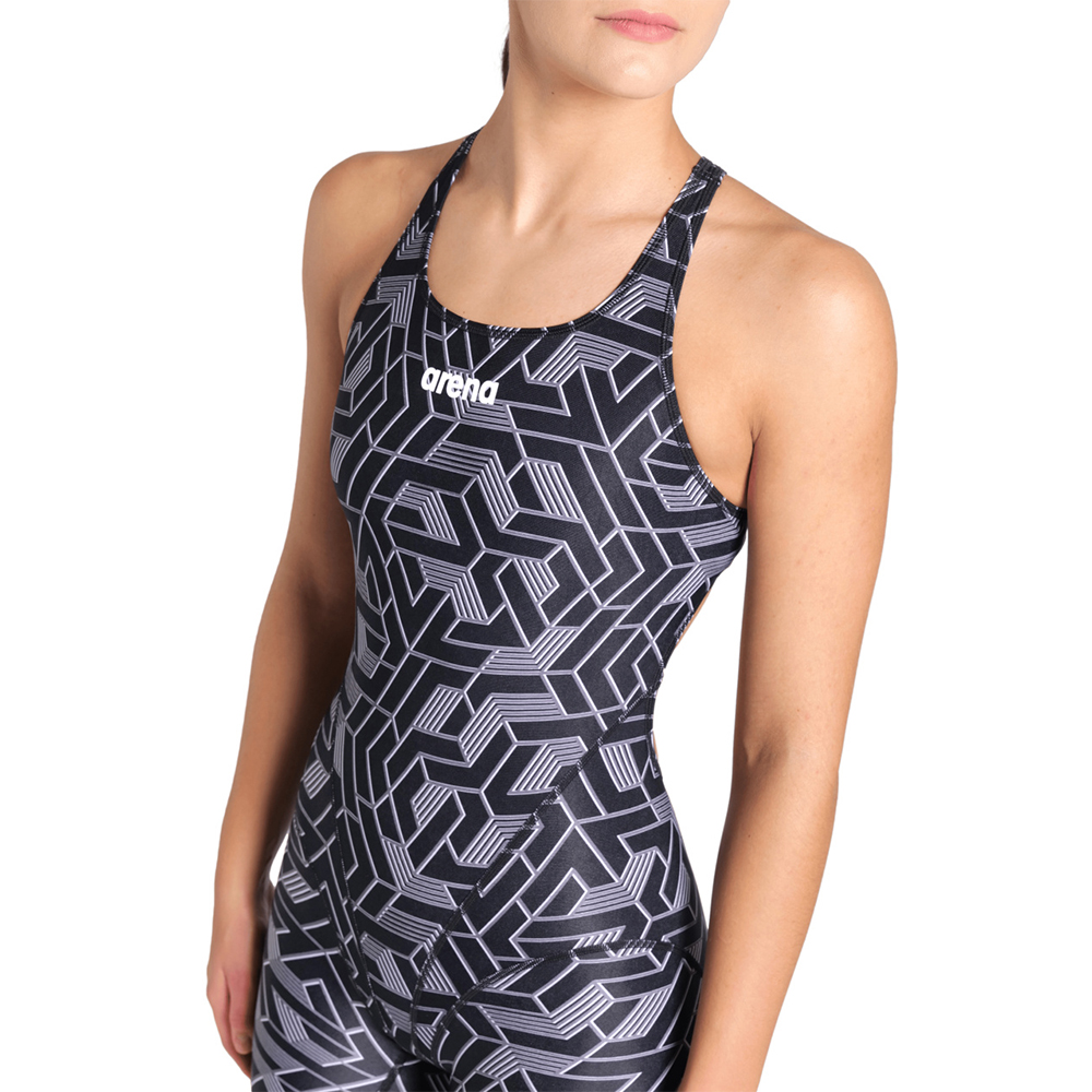 Womens Printed Full Body Swimsuit - Image 4