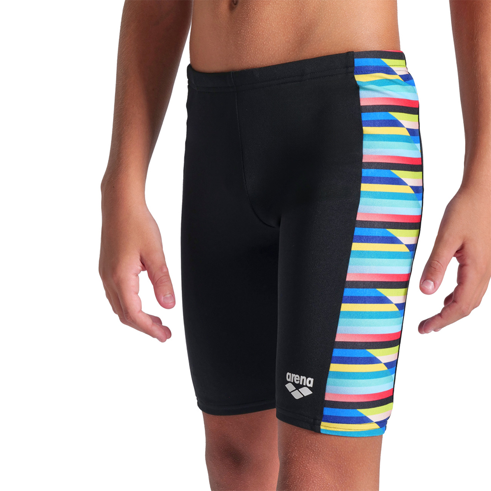 Boys’ Racing Stripe Swim Jammers - Image 4