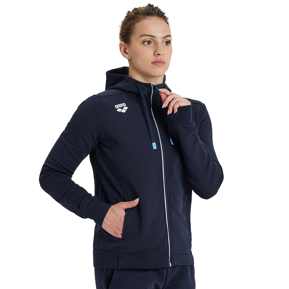 Women's Team Hooded Panel Jacket - Image 4