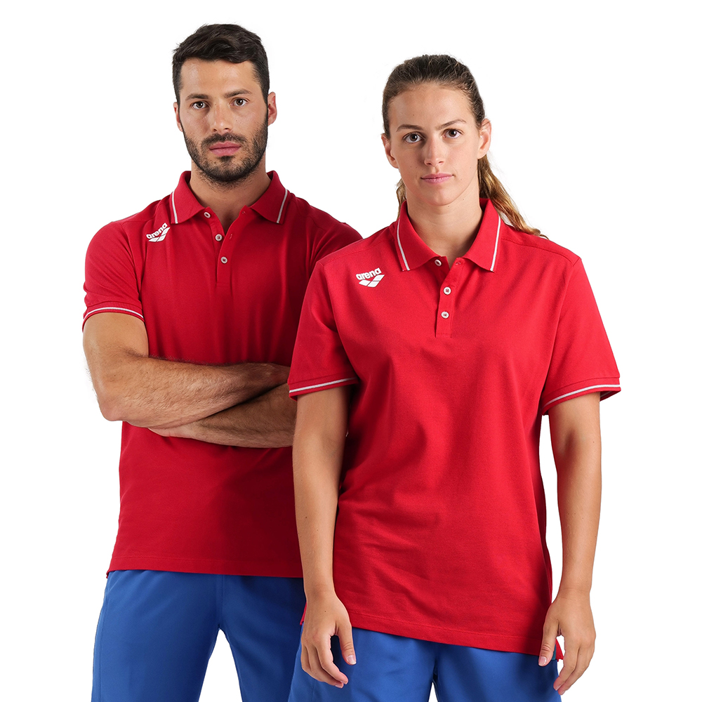Unisex Team Cotton Polo Shirt - Image 7