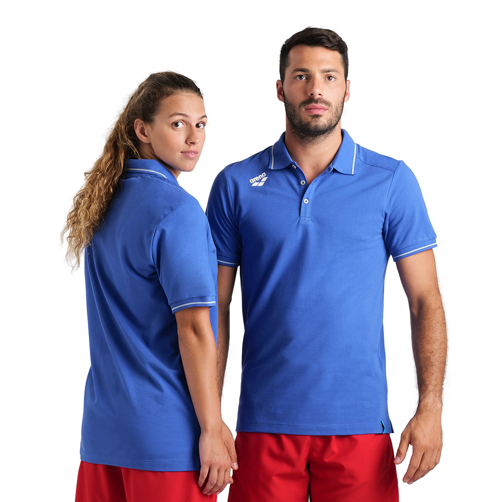 Unisex Team Cotton Polo Shirt - Image 4