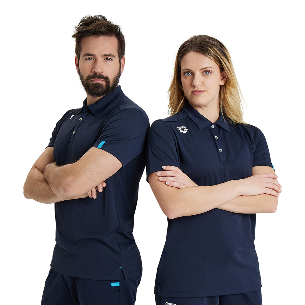 Unisex Team Solid Polo Shirt - Image 10