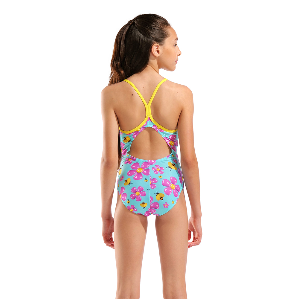 Girls Spring Light Drop Back Swimsuit