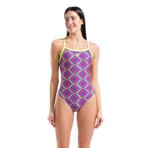 Women's Floral Challenge Back Swimsuit