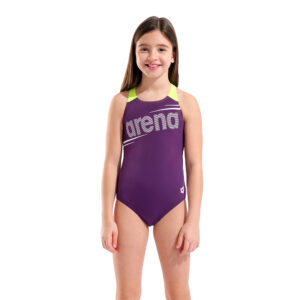 Girls Bold V Back Swimsuit