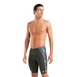 Men's Summer Blossom Picture Swim Jammer